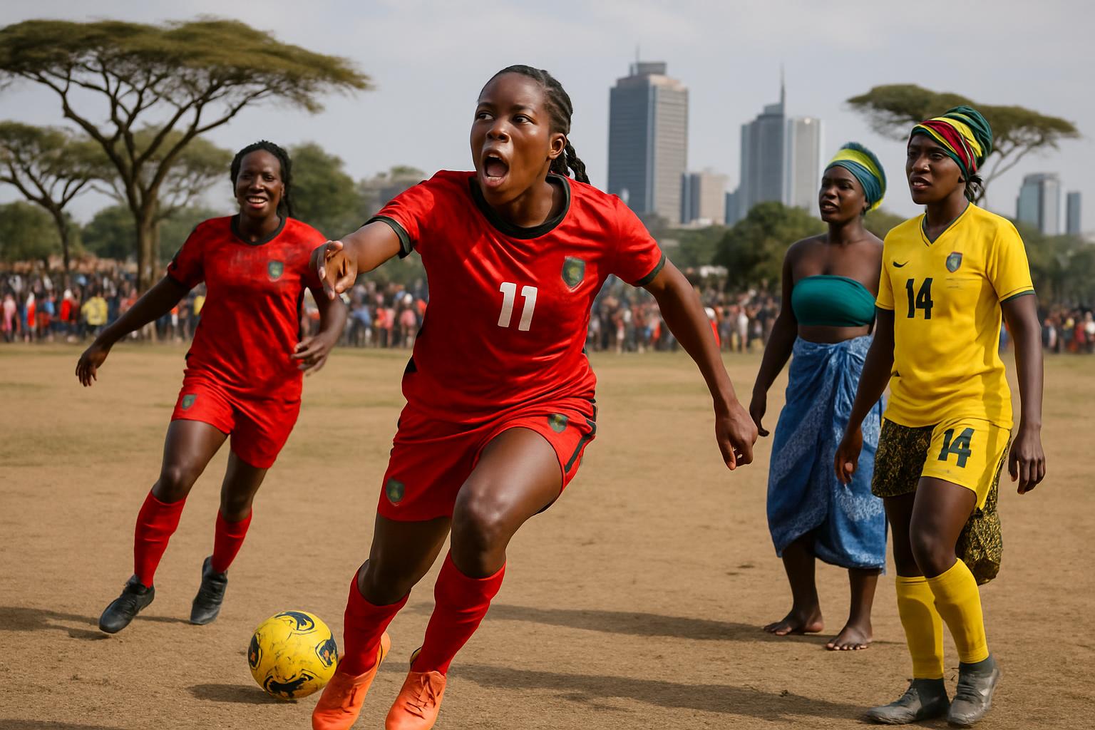 Les sœurs Chawinga mènent le Malawi à une victoire contre le Zimbabwe
