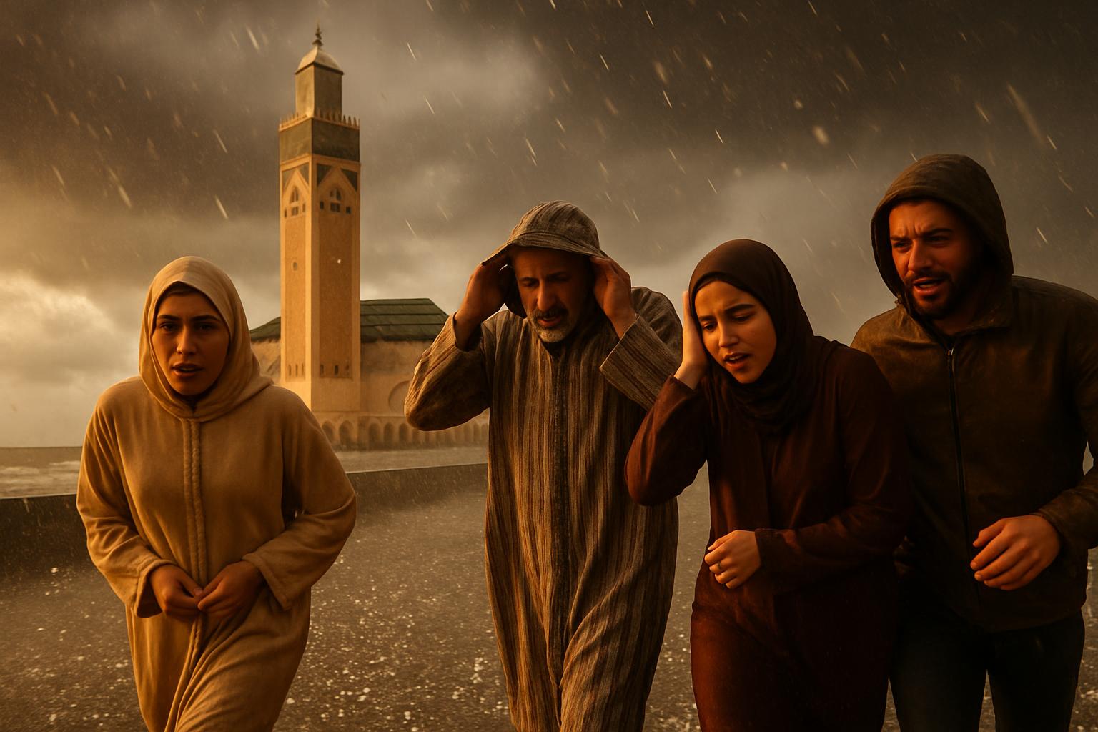Alerte météo : Averses orageuses et grêle au Maroc ce week-end