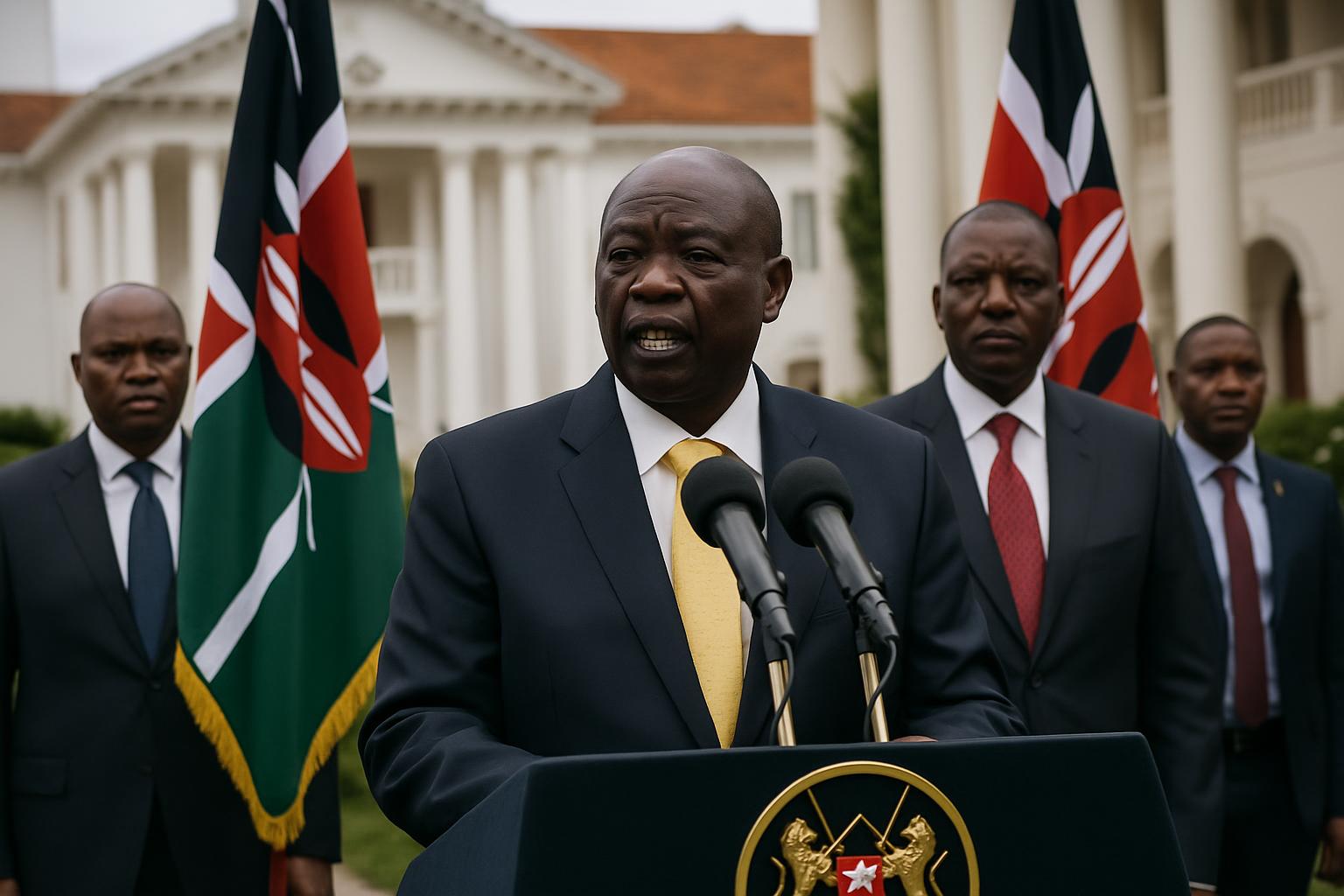 Le Kenya : Gachagua accuse Ruto d'exploiter la hausse des prix du carburant