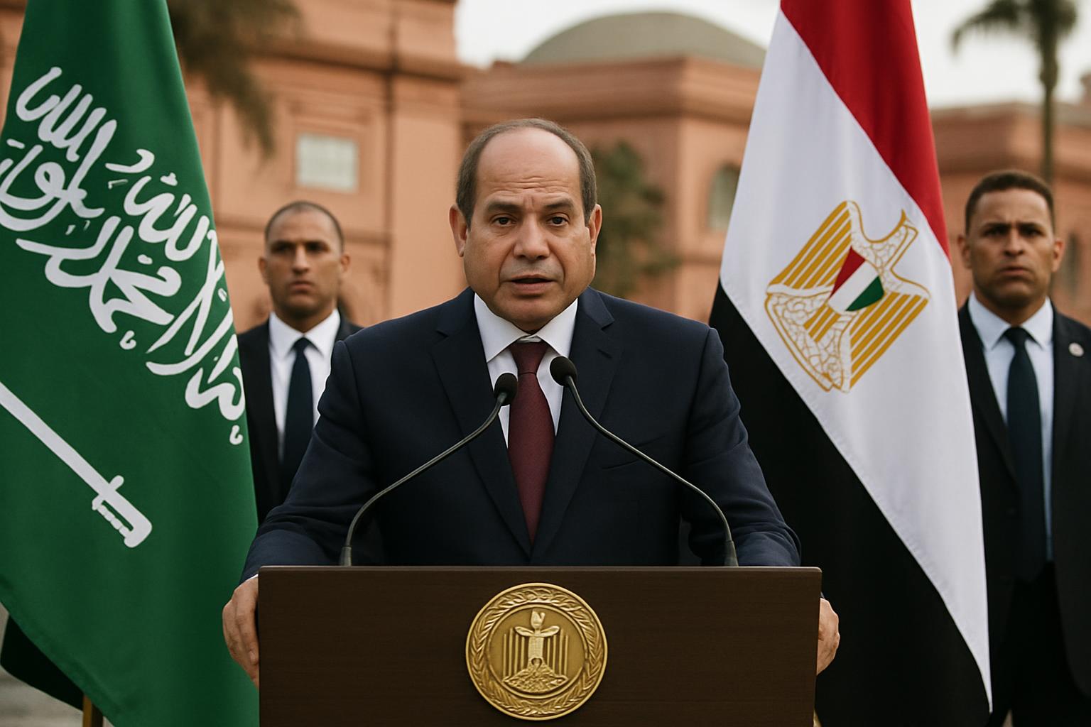 Al-Sisi défend la sécurité de l'Arabie Saoudite et de la mer Rouge